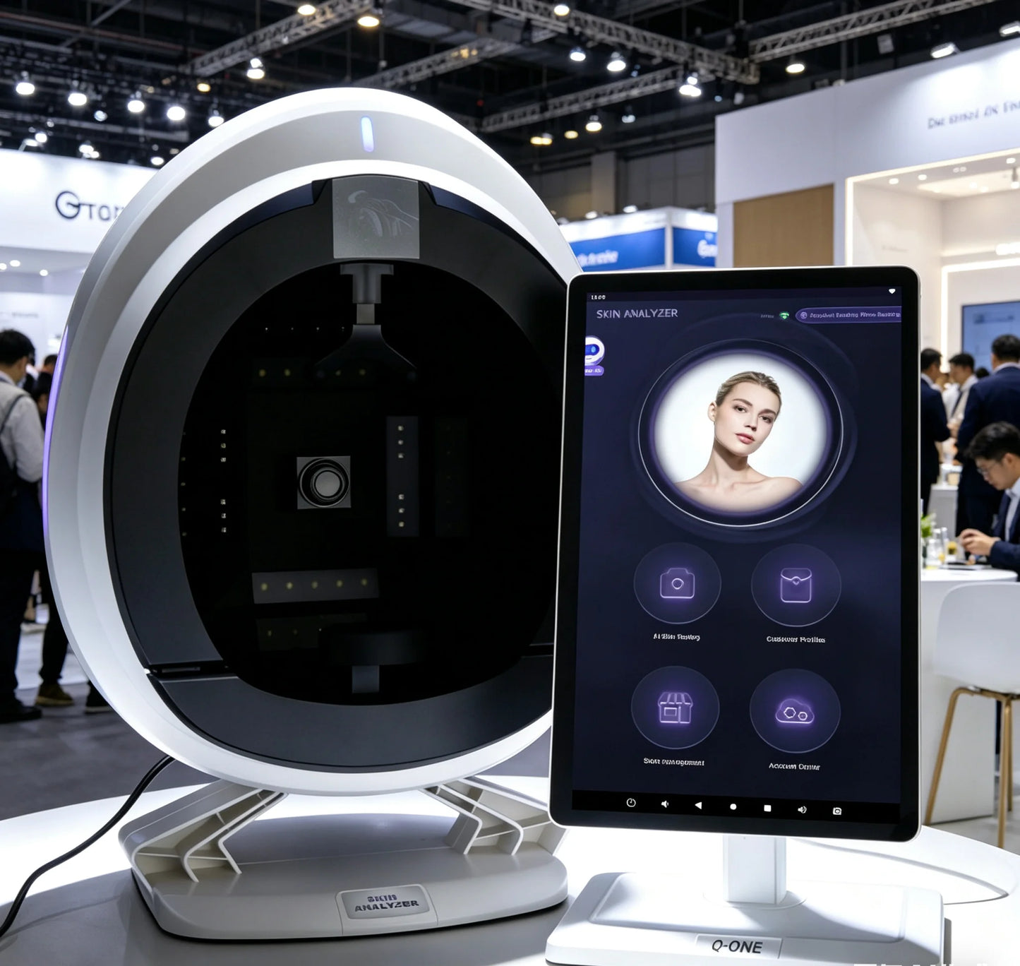 MYOSLIM Q1 Skin Analyzer 36 Million HD AI Facial Analysis
