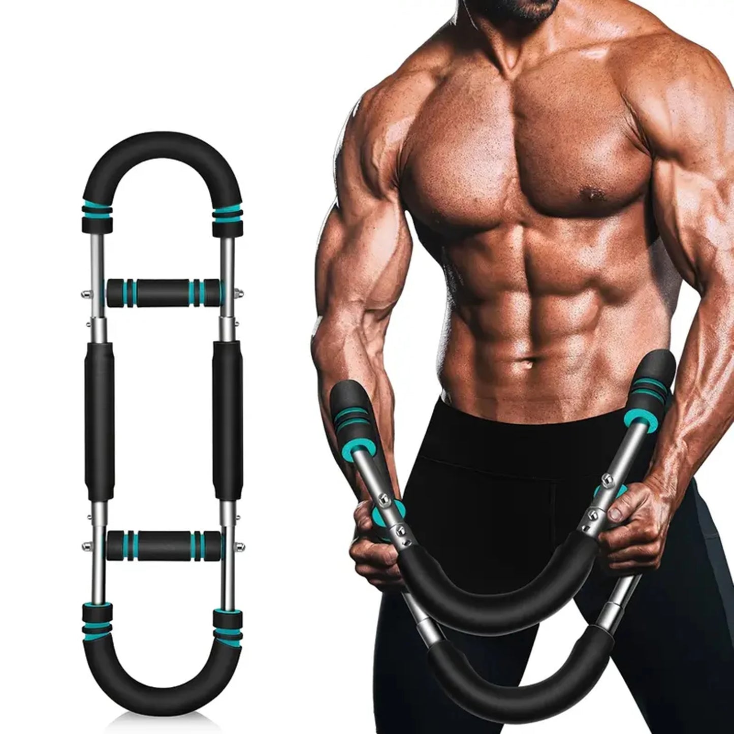 Hand Gripper Twister Arm Trainer Power Twister Bar Home Workout