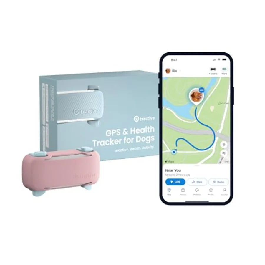 GPS Dog Tracker Real Time Location Health Alerts For Pets