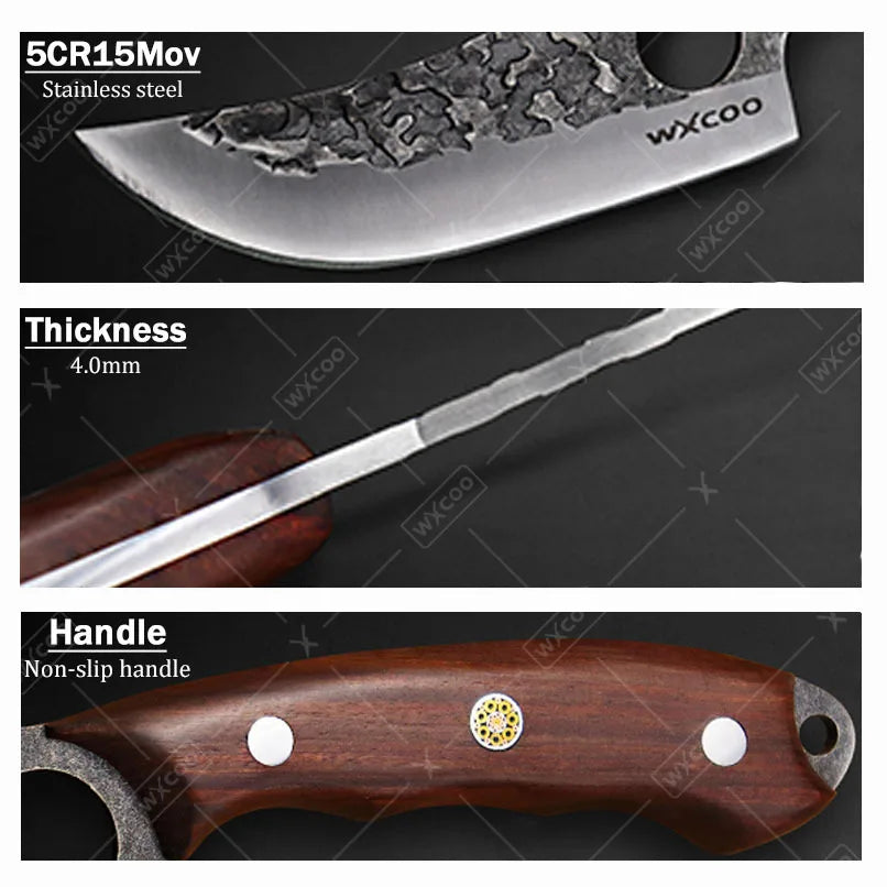 4-7pc Kitchen Chef Knife Set Multipurpose Utility Knives