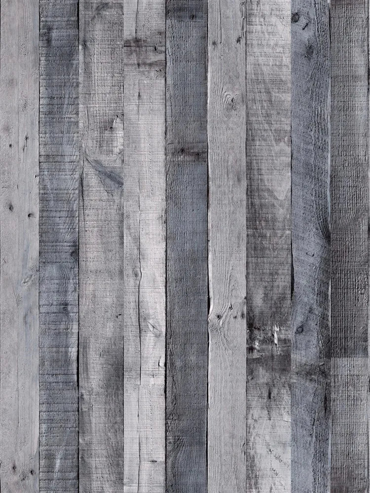 KALYNN Retro Wood Grain Peel and Stick Wallpaper