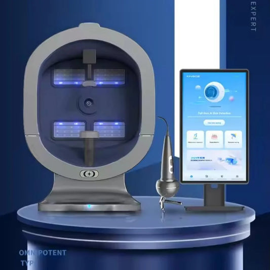 Professional X5 3D AI Skin Image Analyzer Multi Spectrum Moisture Testing Facial Scanning Beauty Equipment