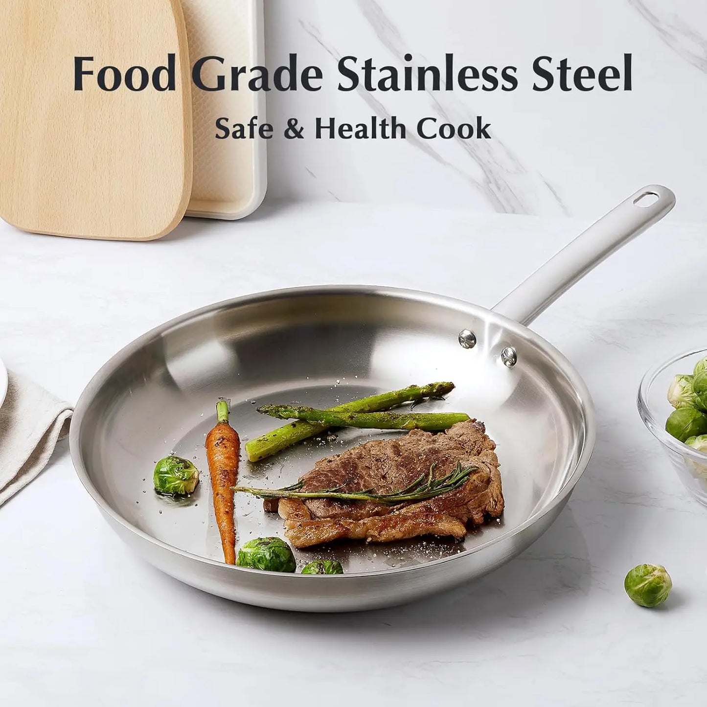 KOCH SYSTEME CS Stainless Steel Cookware Stoves Compatible Oven Safe