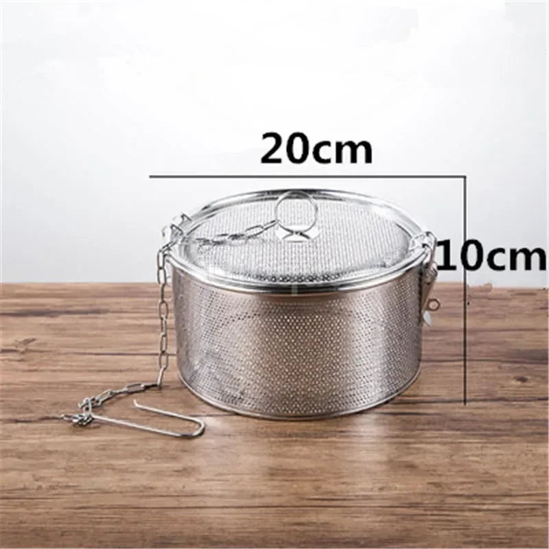 304 Stainless Steel Round Hole Colander Strainer