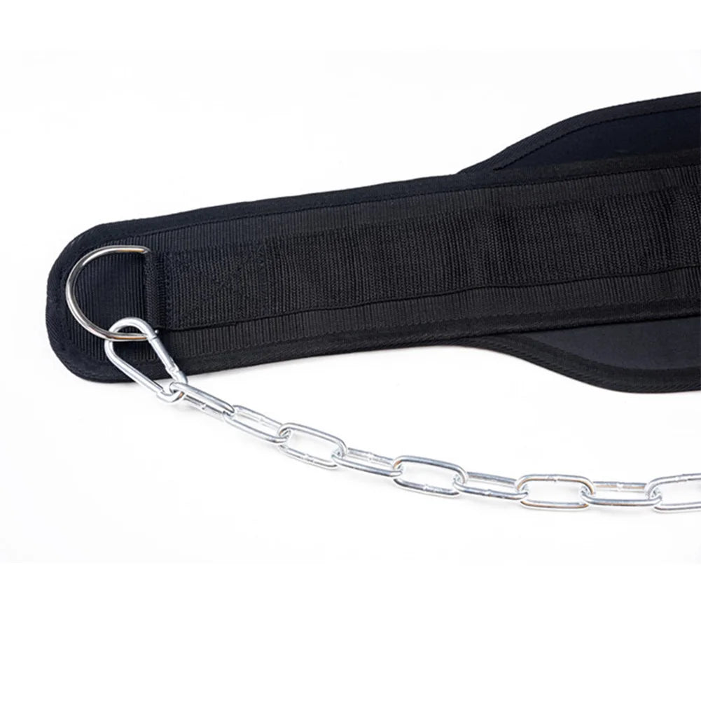 APWIKOGER Weight Lifting Dip Belt With Neoprene Chain