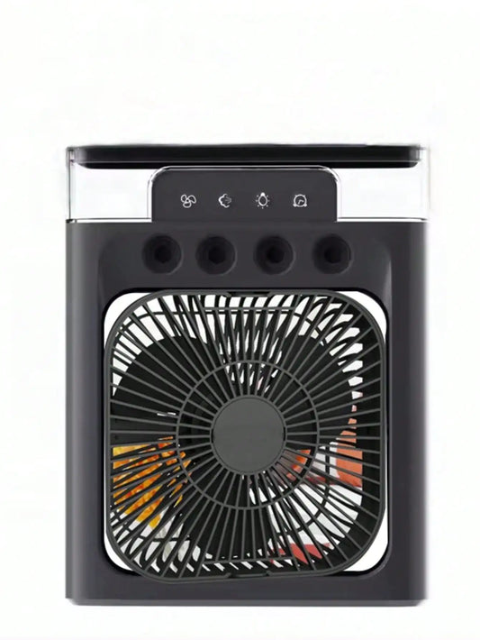 USB Evaporative Cooler Portable AirConditioner Fan Humidifier Misting 3 Speed