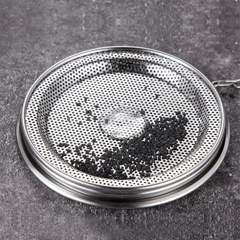 304 Stainless Steel Round Hole Colander Strainer