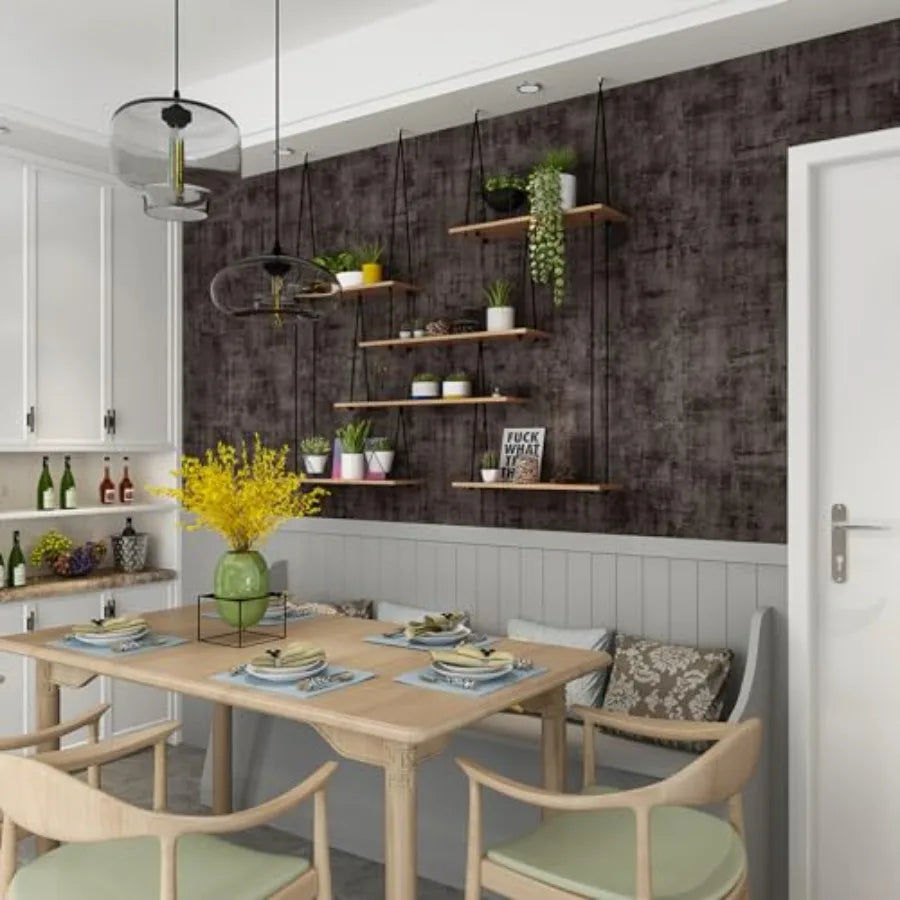 Industrial Style Concrete Checkerboard Contact Paper Peel And Stick Wallpaper