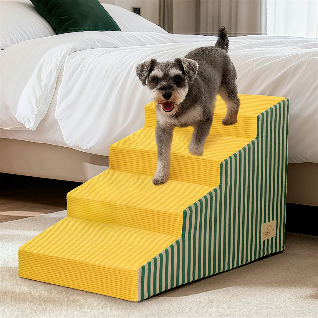 Pet Stairs For Dogs High Density Foam Ramp Safe Access