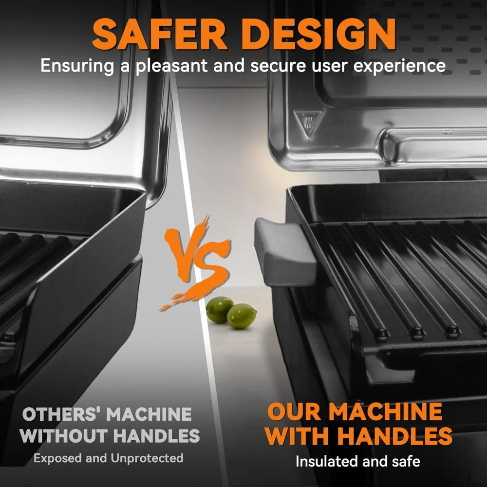 Baker's Friend Smokeless Indoor Electric Grill With Removable Plates