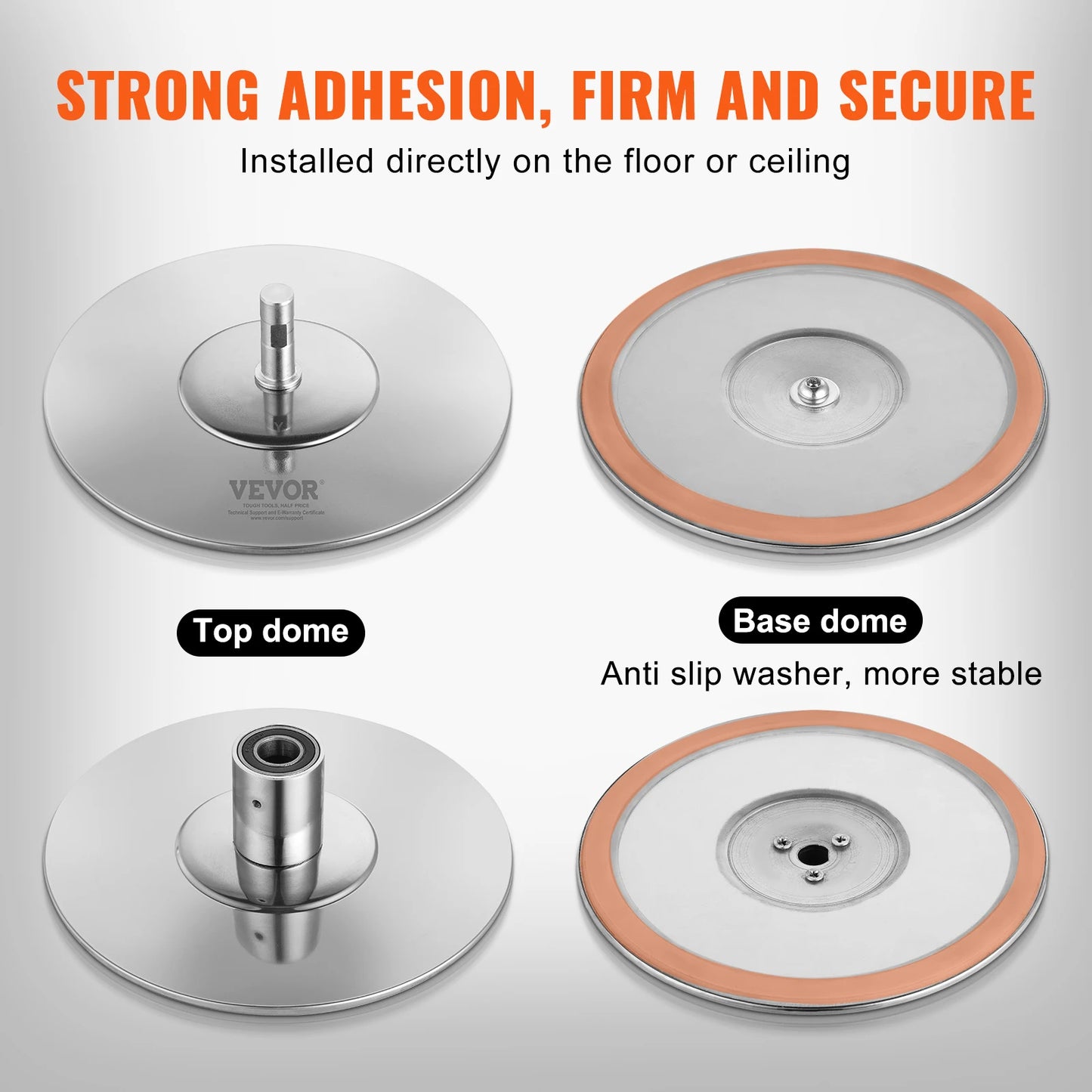 SucceBuy Professional Dancing Pole Kit Spinning Static Portable Stainless Steel