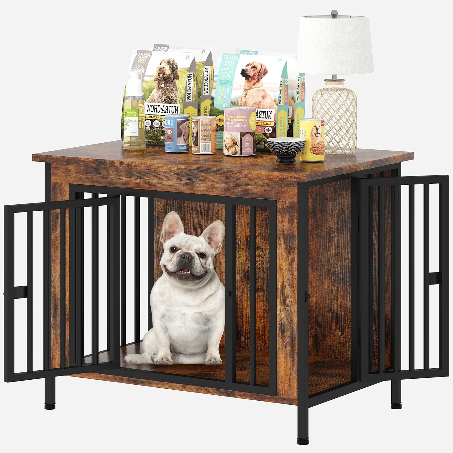 Heavy Duty Dog Kennel Table For TV And Plant Stand