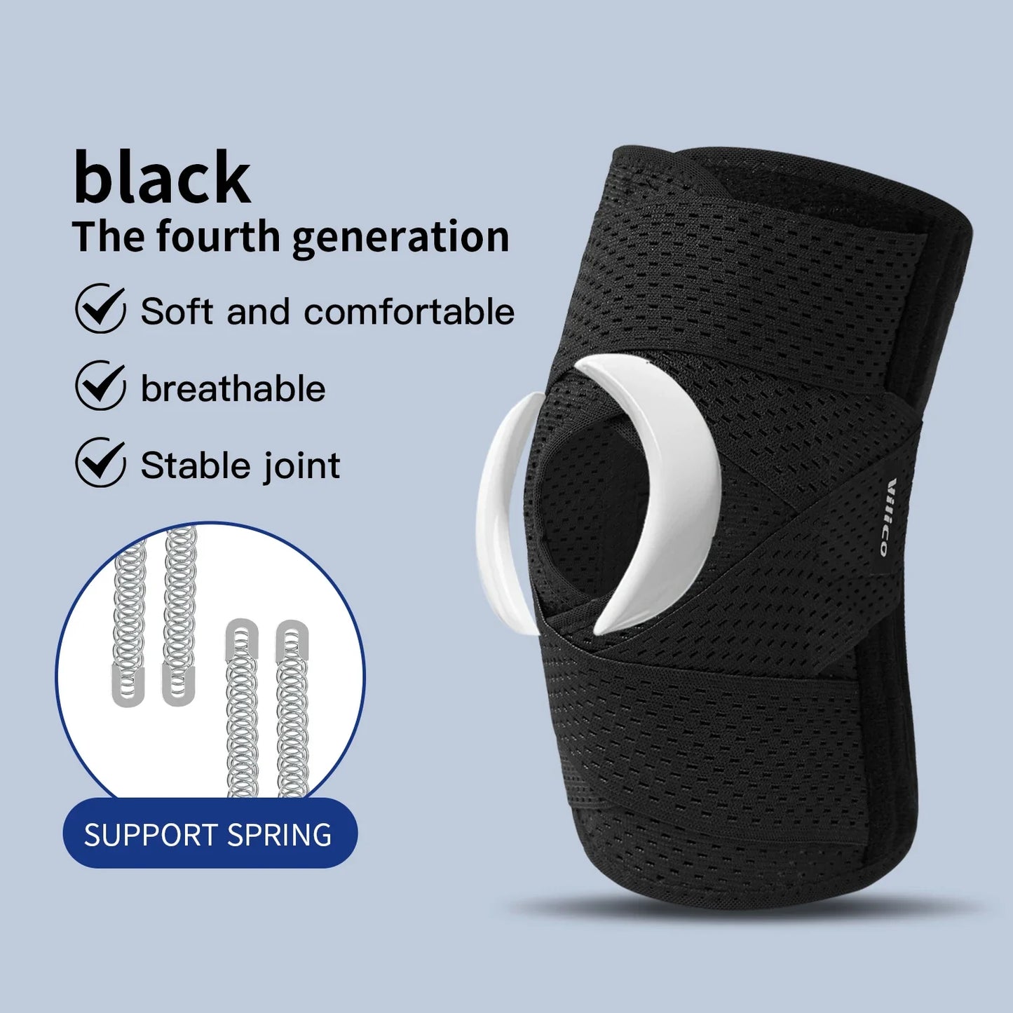 Elastic Knee Pads Support Non Slip Joint Protector For Fitness