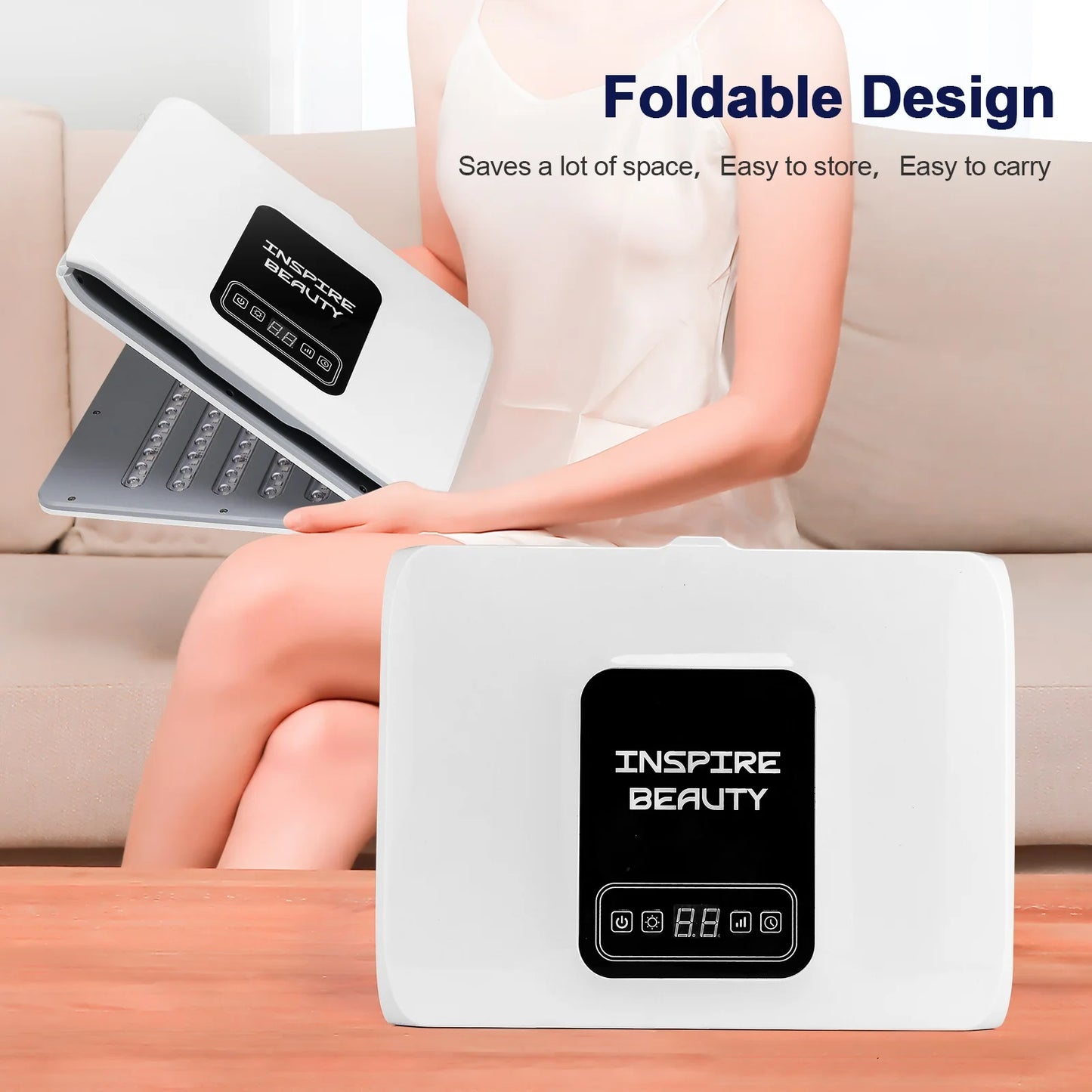Foreverlily LED Photon Machine Foldable For Skin Rejuvenation And Facial Therapy