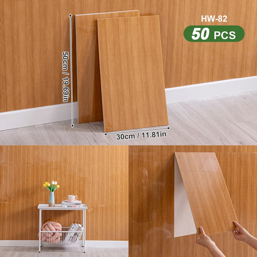 3D Self Adhesive Peel And Stick SXP Wall Tiles For Indoor Walls