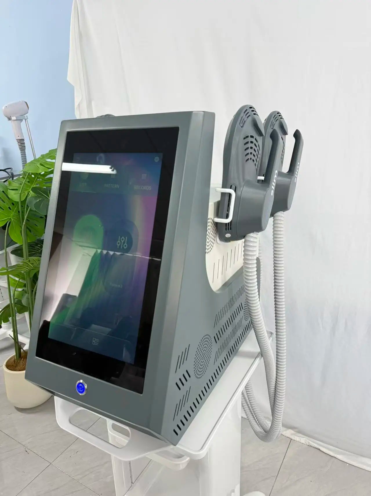 6500W Electromagnetic Stimulator for Muscle Building & Fat Loss HI-EMT Technology for Waist, Hip, Thigh & Arm Toning  CE