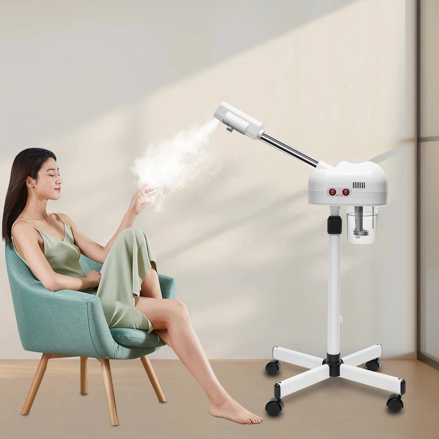 Professional Facial Steamer 800W Skin Care Equipment for Spa