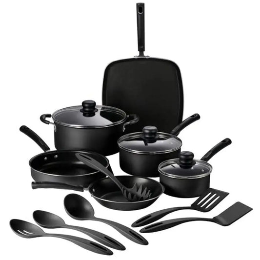 XMSJ Primaware Nonstick Cookware Set With Lids Utensils