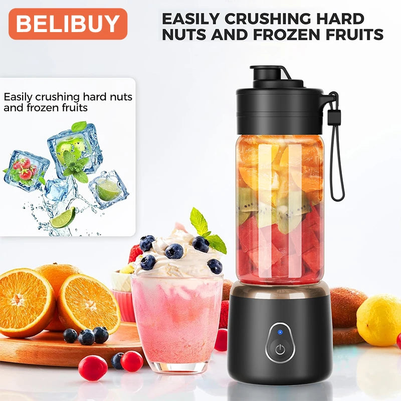 Portable USB Juicer Blender for Travel Citrus Squeezer Mini Household