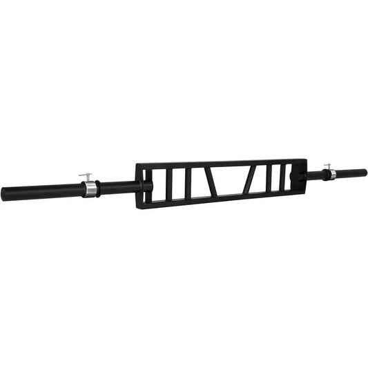 Adjustable Multi Grip Bar With Cable Attachment For Home Gym Workouts