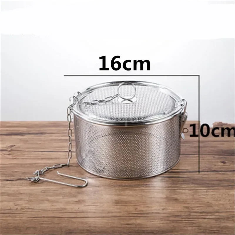304 Stainless Steel Round Hole Colander Strainer