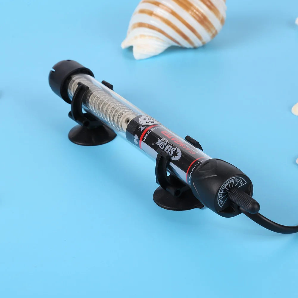 25-300W Automatic Temper Adjustment Aquarium Submersible Fish Tank Water Heater Electric Water Heater Boiler Tank Water Heater