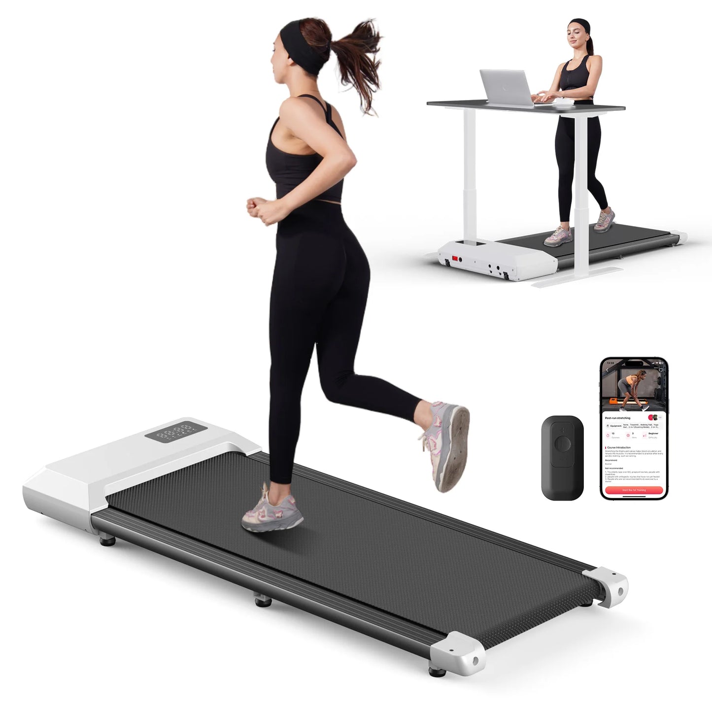 2.5 HP Home Use Treadmill Walking Running Fitness Machine