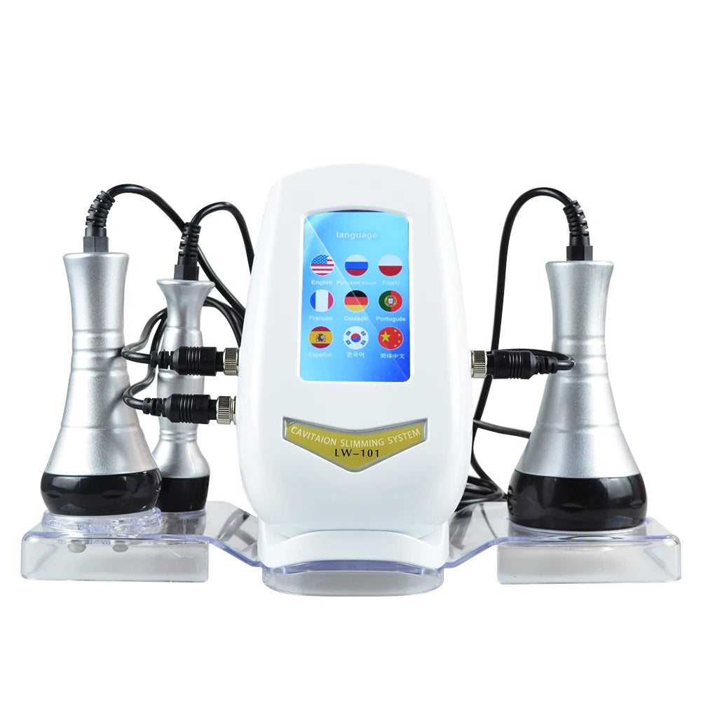 Skinterest 3 in 1 Cavitation Machine for Face and Body