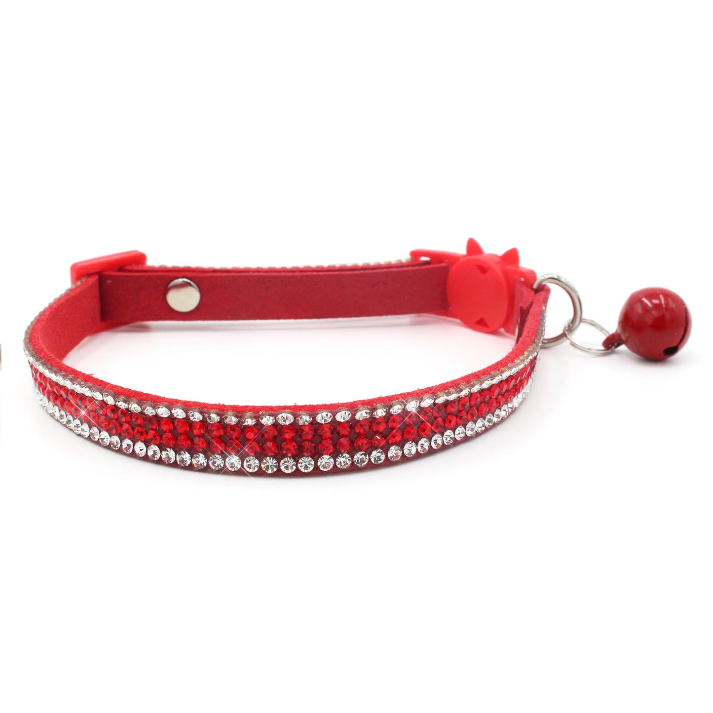 Cat Collar Rhinestone Breakaway Quick Release Safe Kitten