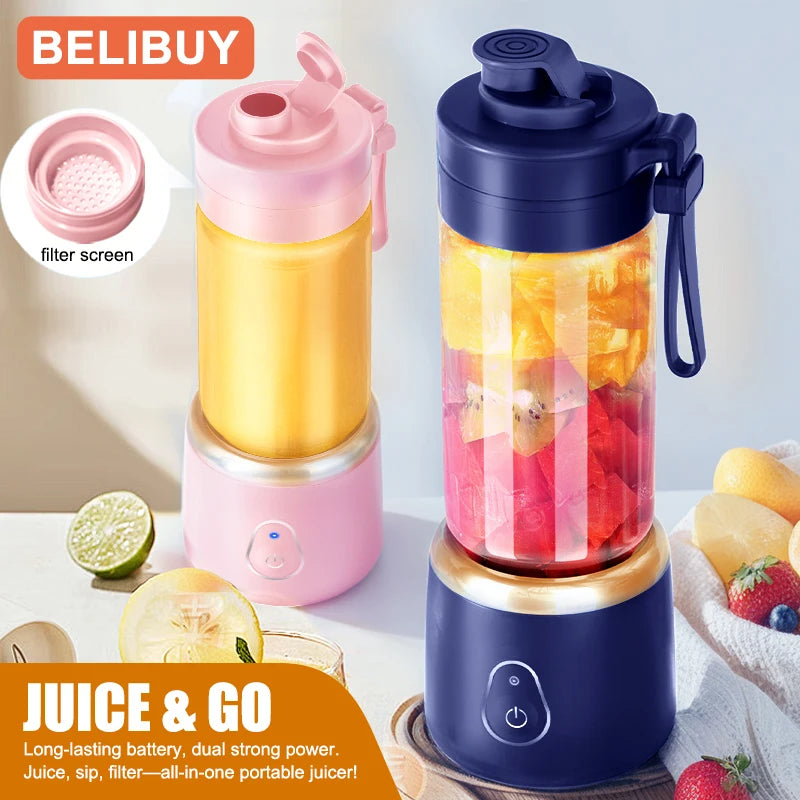 Portable USB Juicer Blender for Travel Citrus Squeezer Mini Household