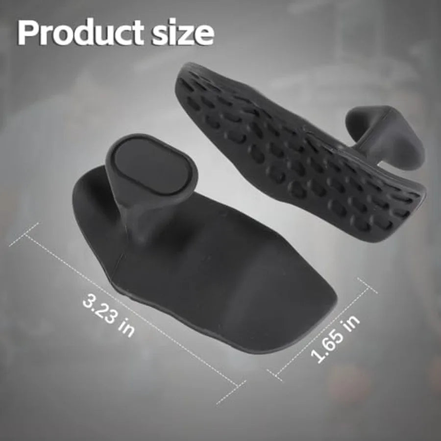 Anti Slip Workout Grips Ergonomic Rubber Gloves For Weight Lifting