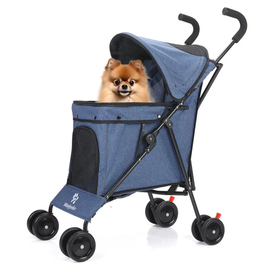 Travel Portable Dog Stroller Up To 33 Lbs For Pets