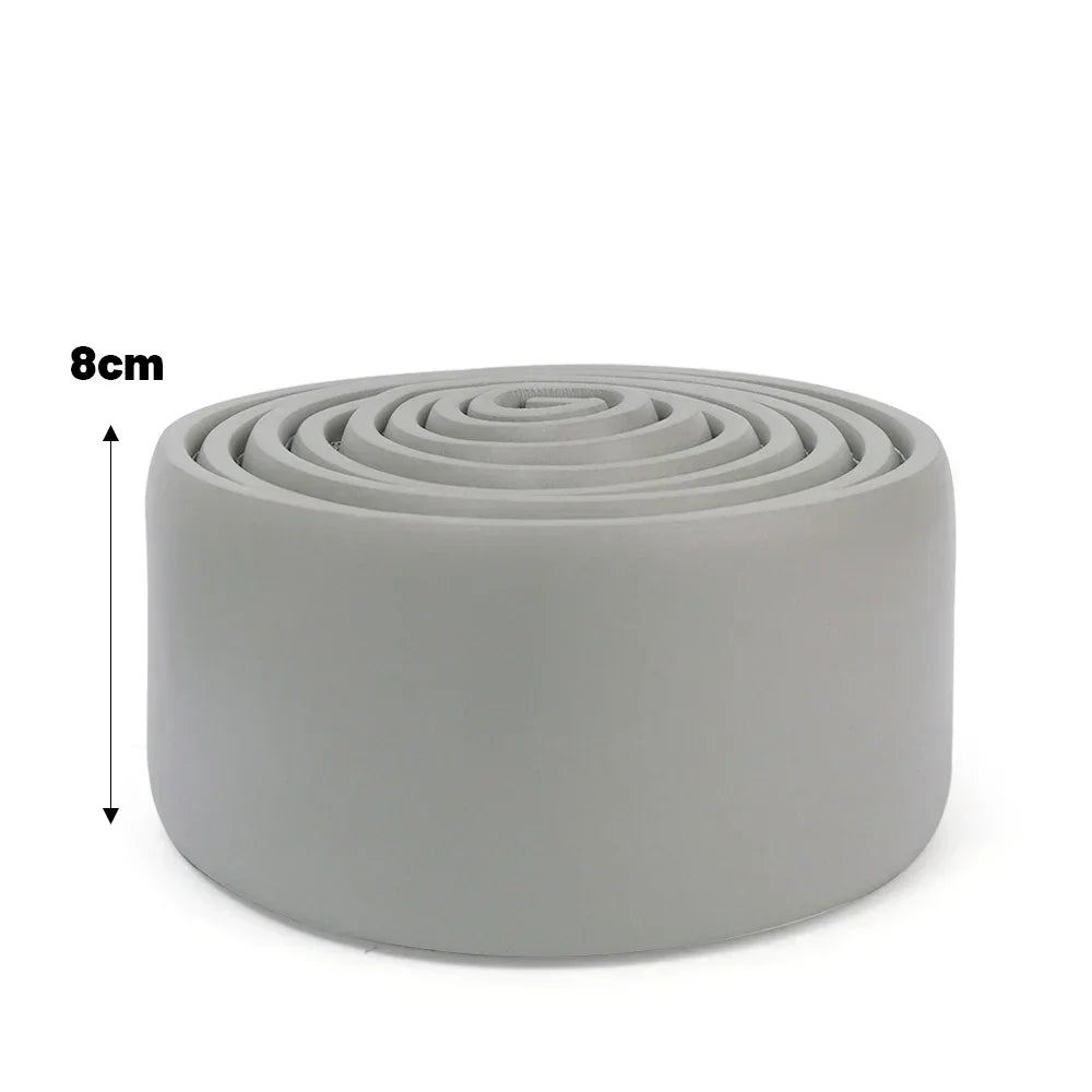 Waterproof Self-Adhesive Skirting Line Wall Stickers Anti-Collision Decoration