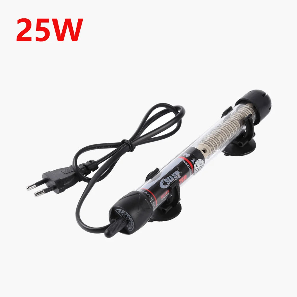 25-300W Automatic Temper Adjustment Aquarium Submersible Fish Tank Water Heater Electric Water Heater Boiler Tank Water Heater