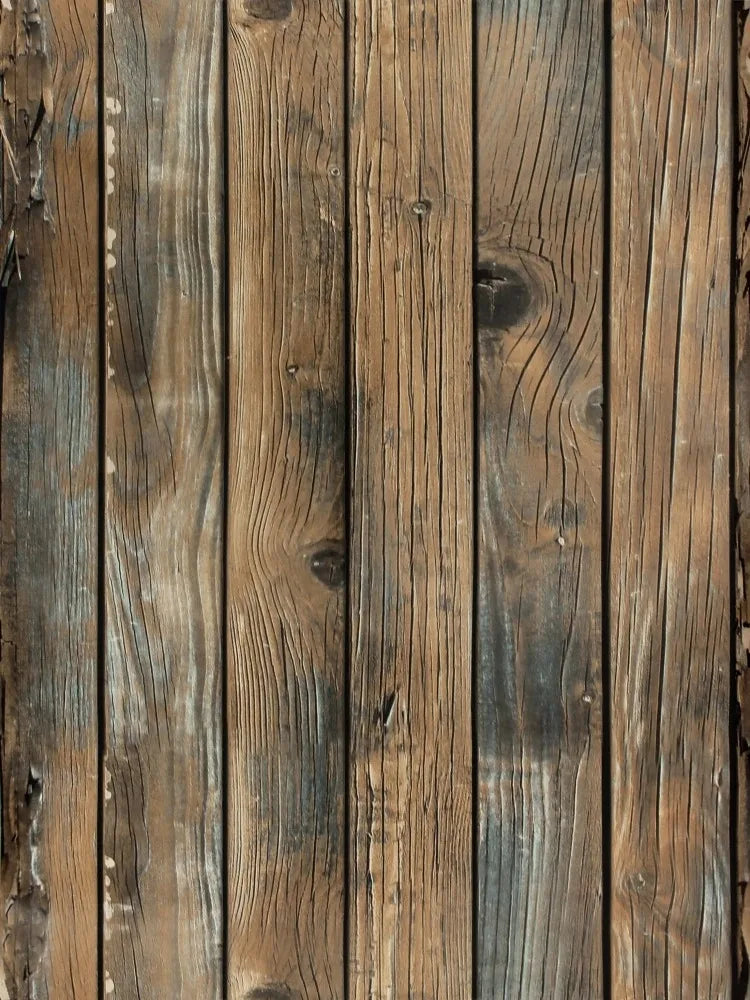 KALYNN Retro Wood Grain Peel and Stick Wallpaper