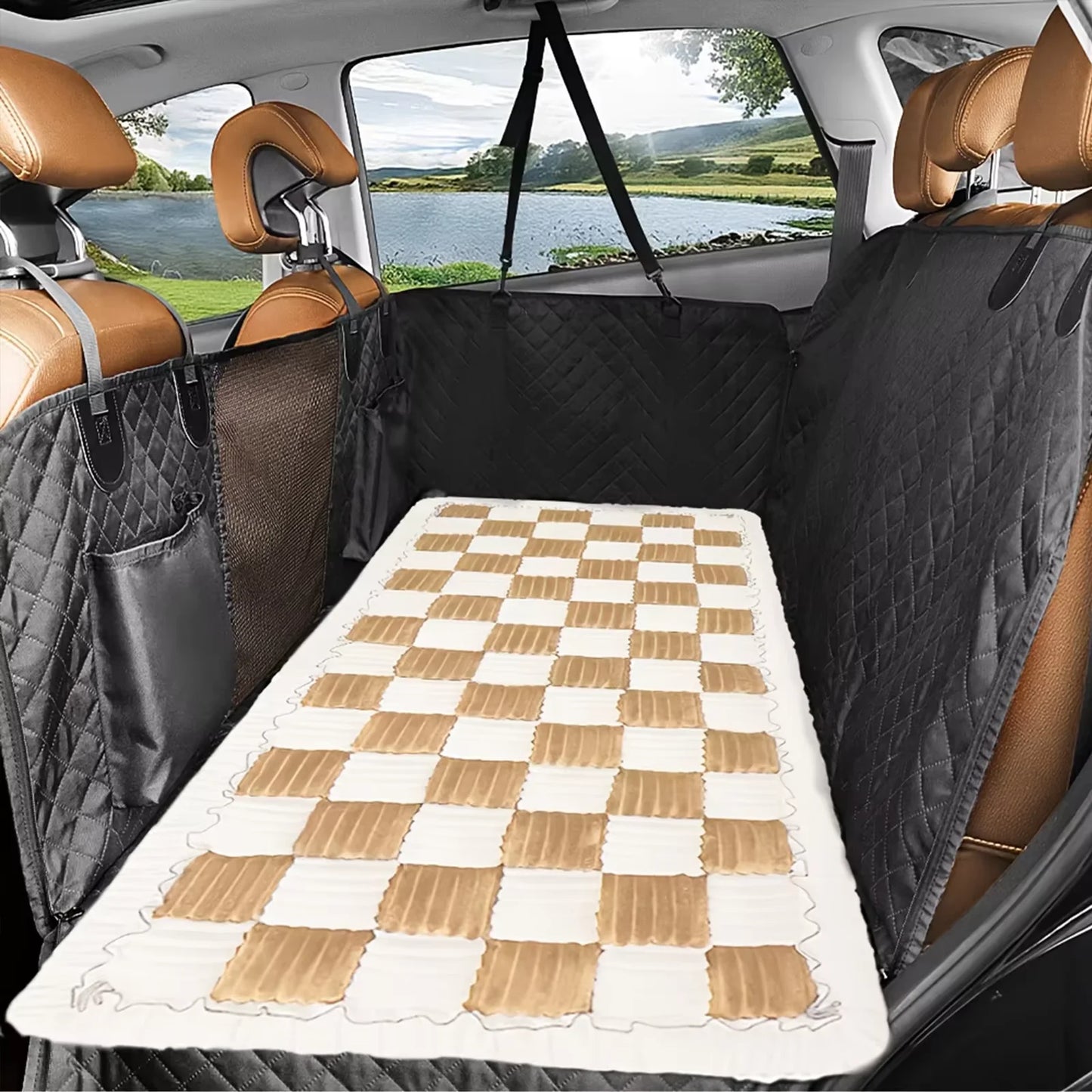 Dog Bed Warm Mat For Car Seat Cover Anti Slip Washable Cushion For Dogs