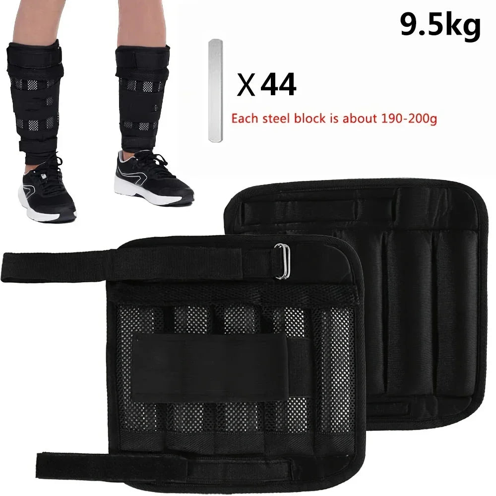 Adjustable Weight Vest And Ankle Wrist Weights Workout Set