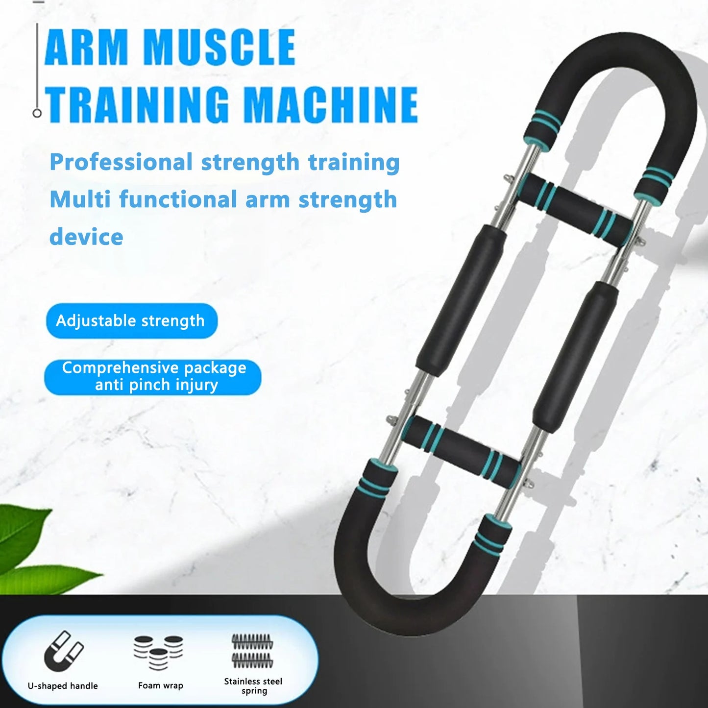 Hand Gripper Twister Arm Trainer Power Twister Bar Home Workout