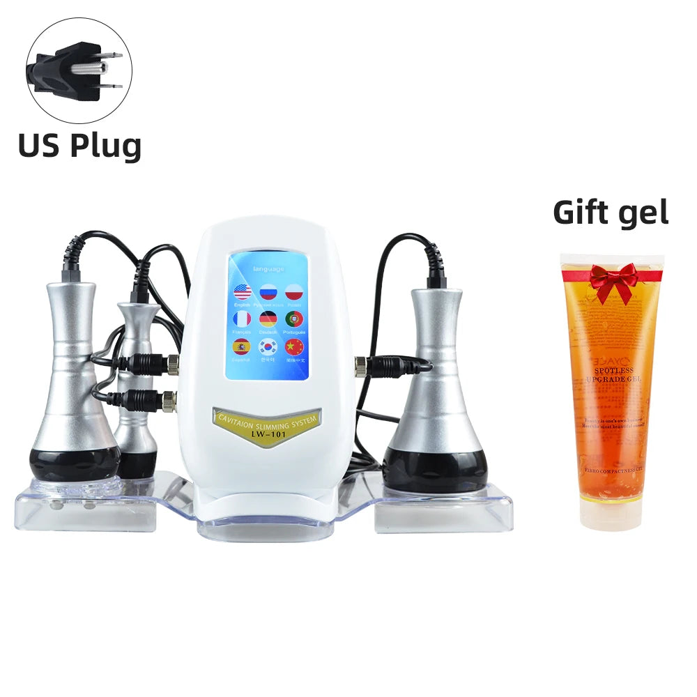 Skinterest 3 in 1 Cavitation Machine for Face and Body