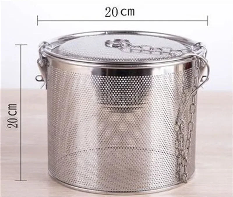 304 Stainless Steel Round Hole Colander Strainer