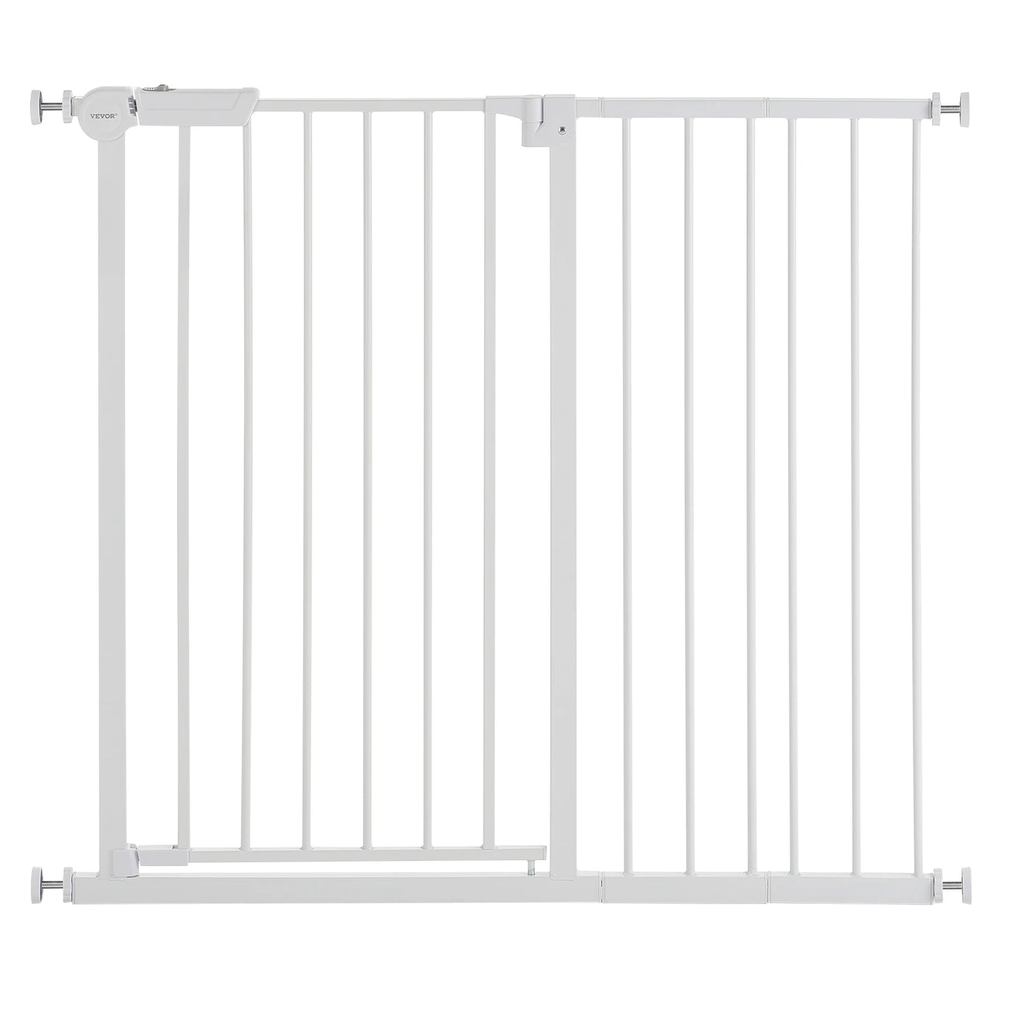SucceBuy Baby Gate Pressure Mount Walk Through For Home Doorways