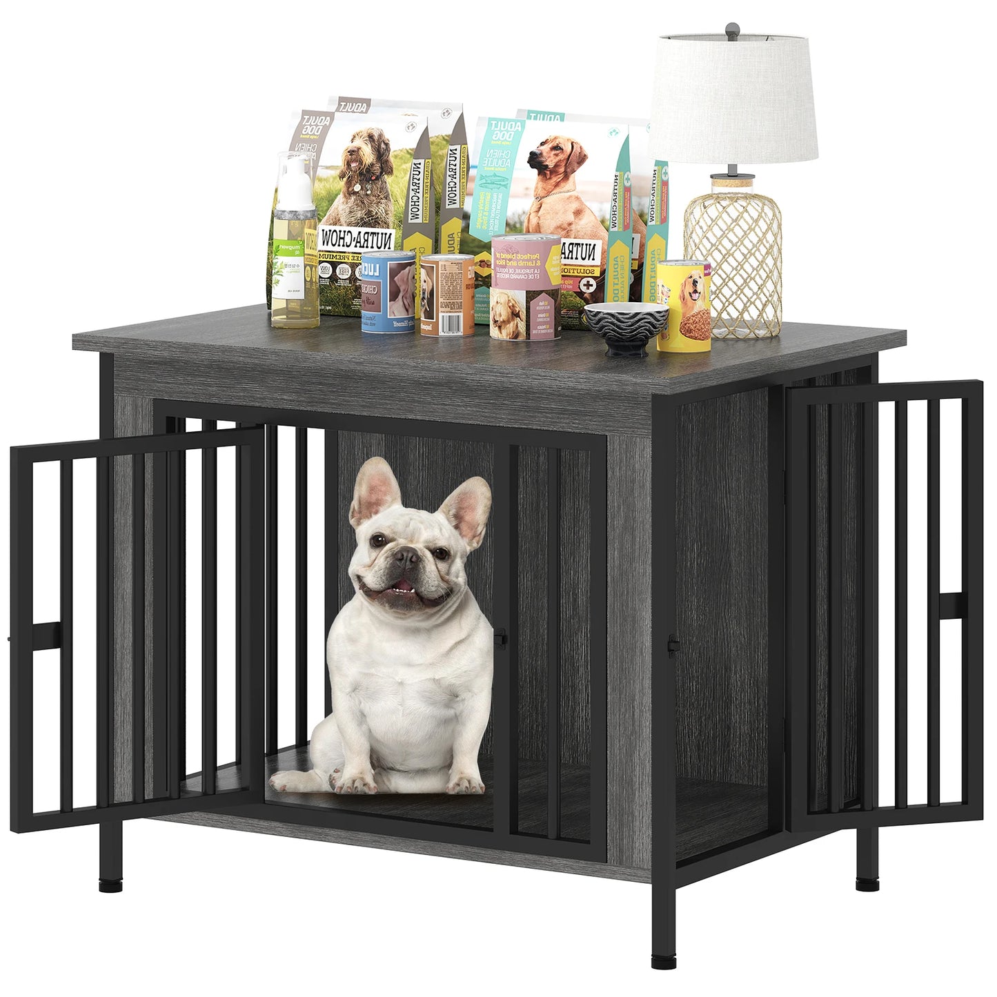 Heavy Duty Dog Kennel Table For TV And Plant Stand