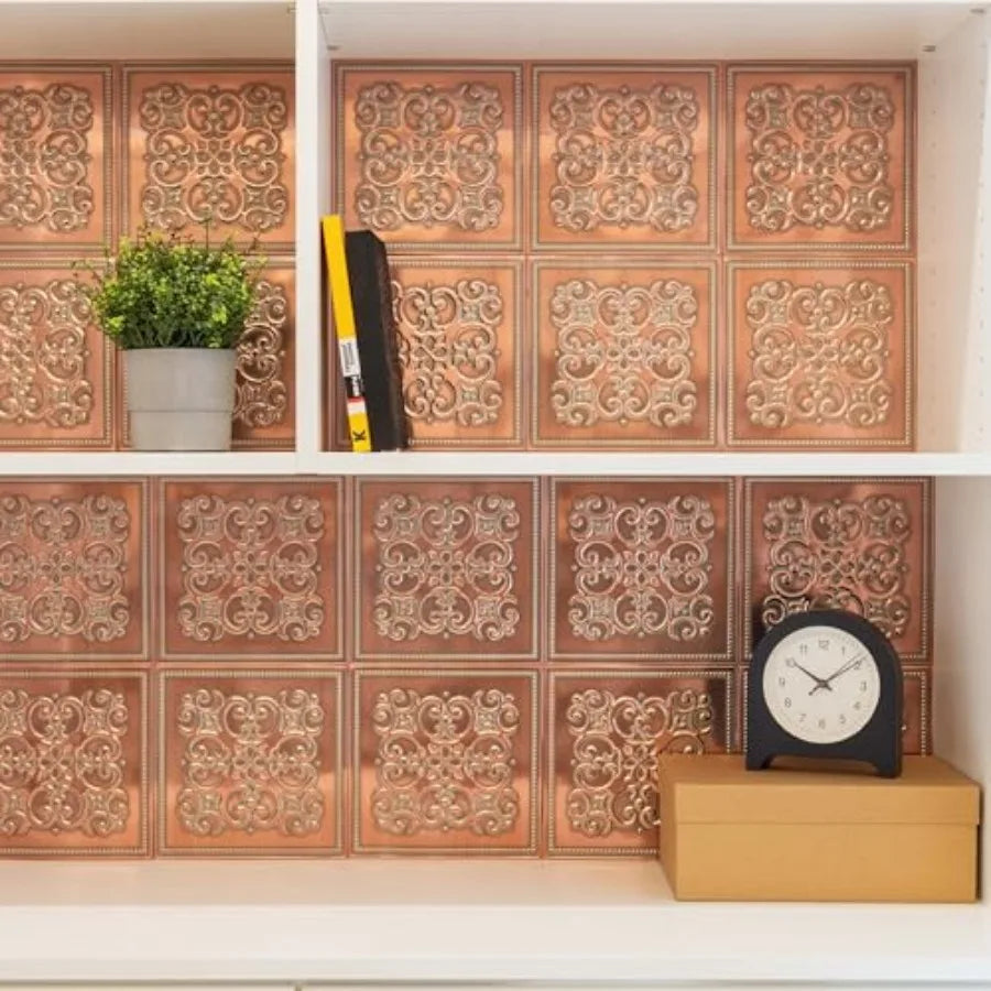 Peel And Stick Aluminum Backsplash Tiles For Kitchen And Bathroom