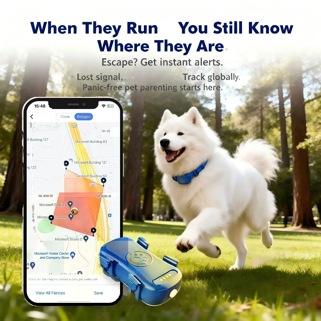 GPS Pet Locator Tracker for Dogs and Cats With IoT