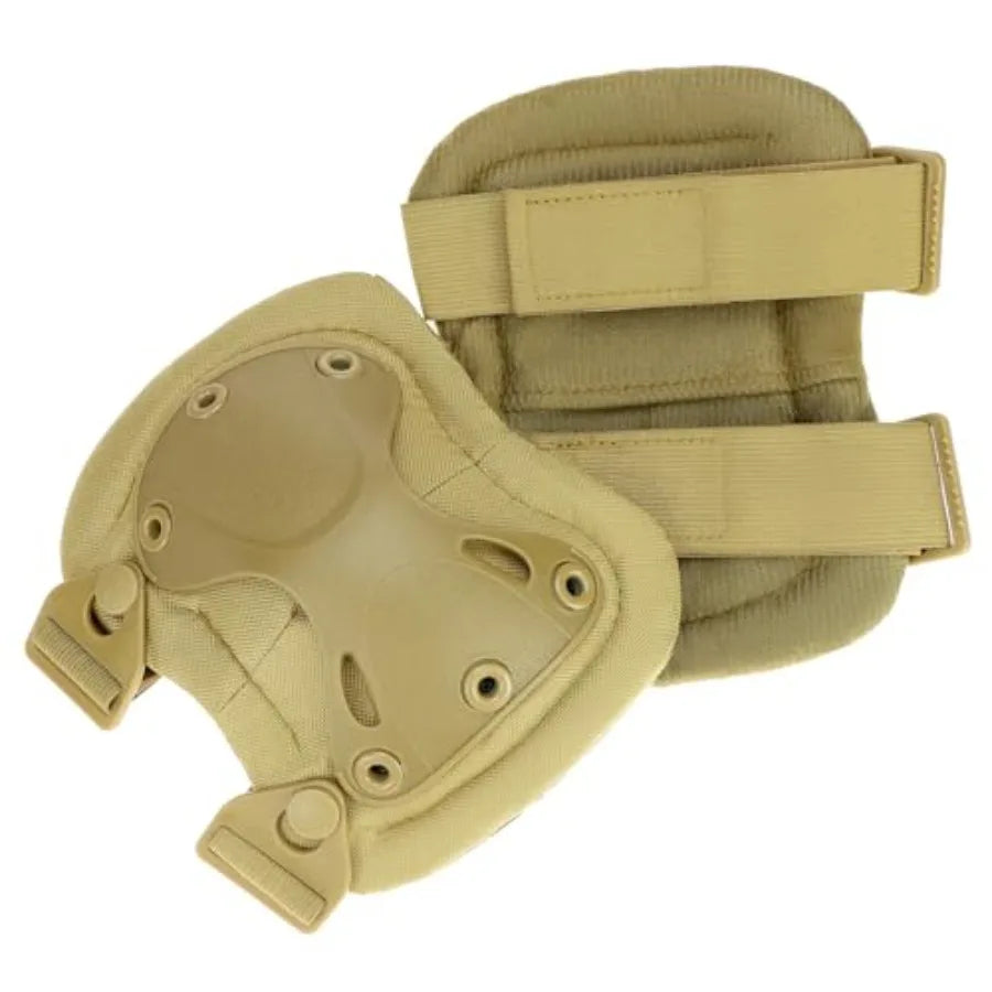 Knee And Elbow Protective Pads Set For Outdoor Paintball Skateboarding