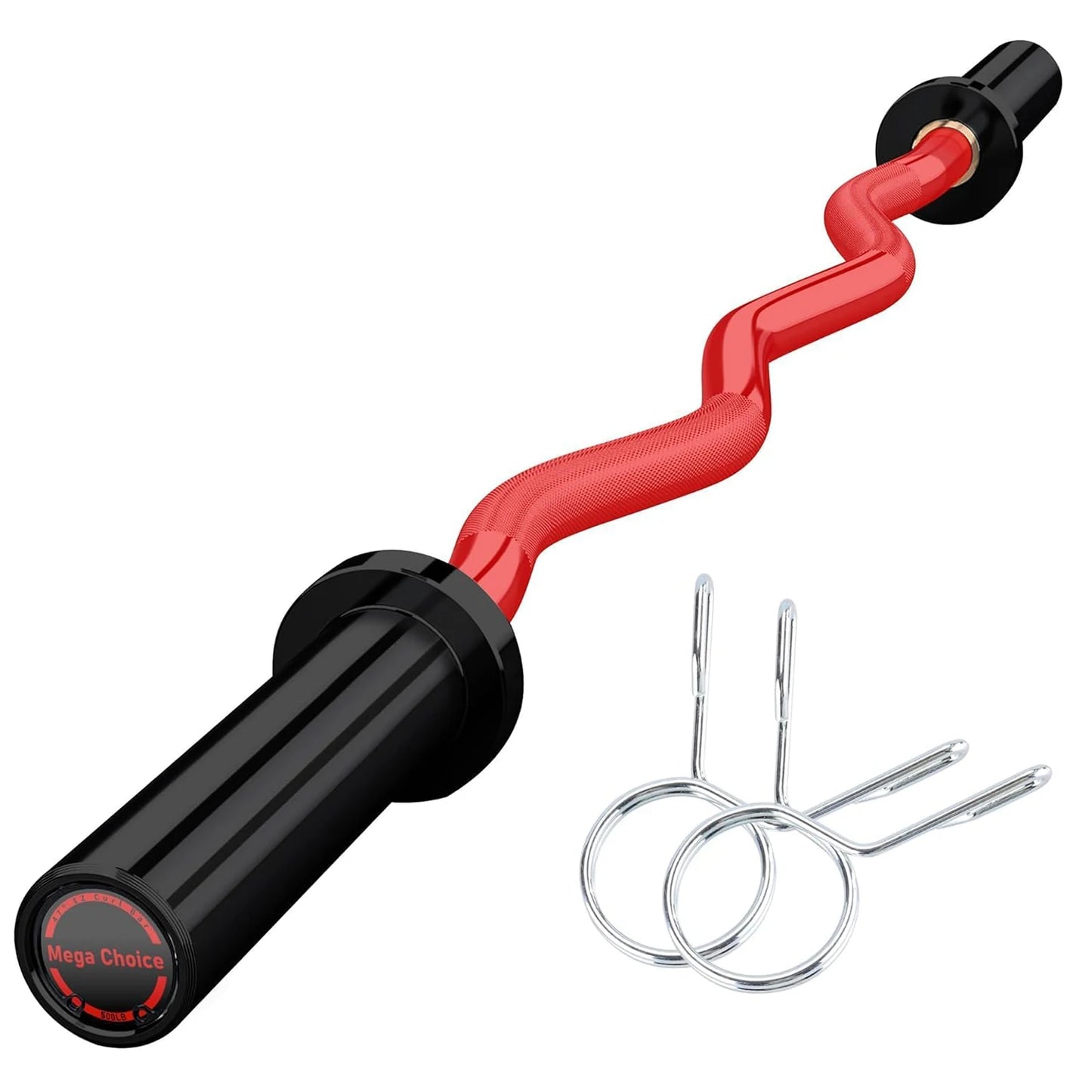 TWISTER.CK EZ Curl Barbell For Weightlifting And Powerlifting