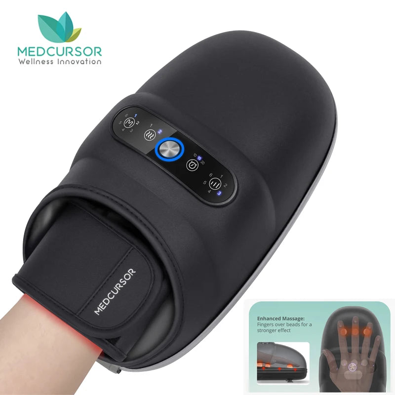 Medcursor Wireless Hand Massager With Air Compression Acupoint Massage