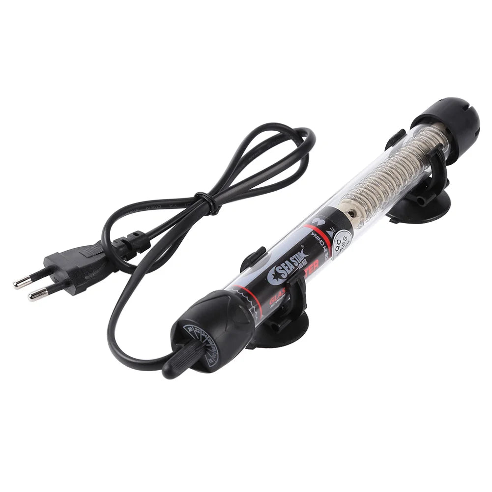 25-300W Automatic Temper Adjustment Aquarium Submersible Fish Tank Water Heater Electric Water Heater Boiler Tank Water Heater