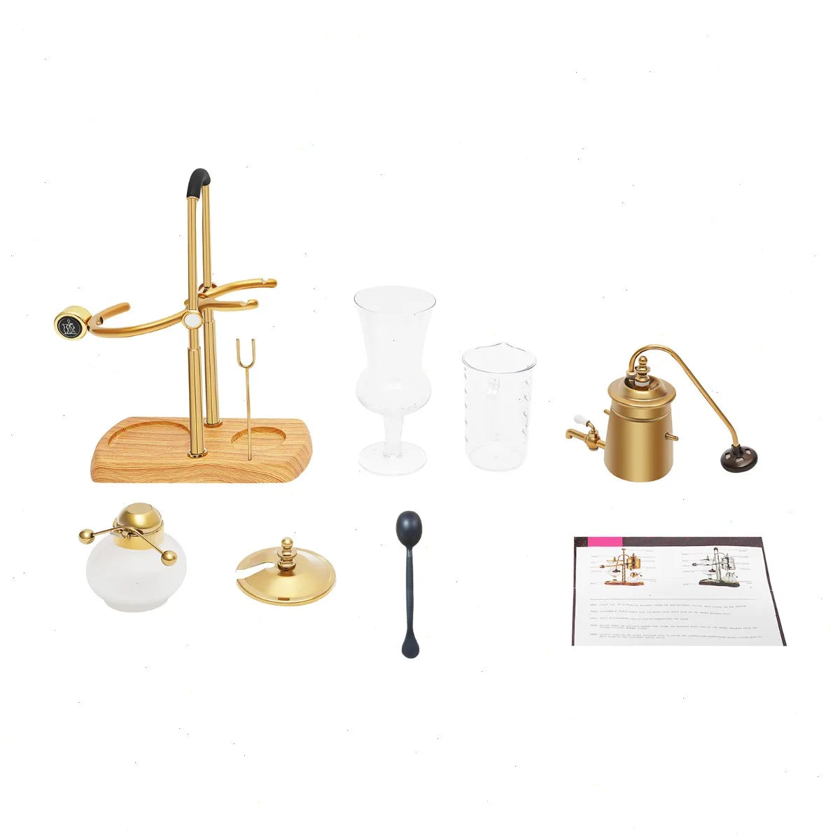 Sweetmile Siphon Coffee Maker With Glass Pot And Steel Filter