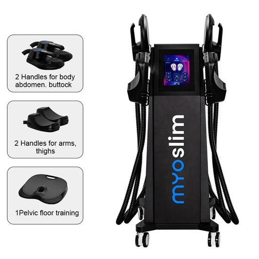 Newest Portable DLS-MYOSlim RF Power 6500W Weight Loss fitness Stimulating Fat Removal Body fitness Machine.